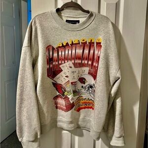 Vintage Abercrombie and yyFinch Arizona Cardinals Sweatshirt Size Medium